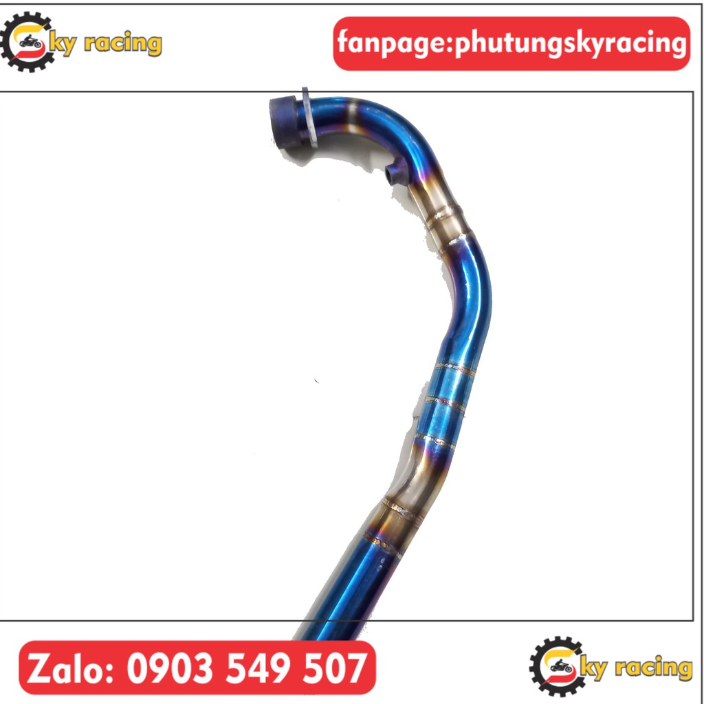Cổ pô inox 304 lên màu dành cho xe Winner, Winner X, Sonic | Shopee ...