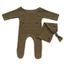 COO Baby Boy Girl Romper Hat Set cho trẻ sơ sinh Ảnh Fotografia Quần áo dệt kim