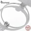 Vòng đeo tay BAMOER Bsc546 bạc thật 925 charm hình chú rồng đường kính 4.5mm thời trang diy