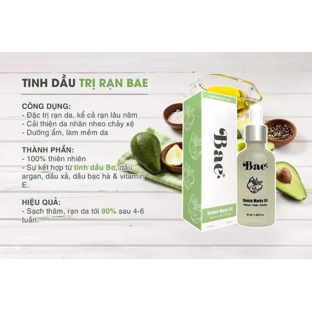 Trị rạn da sau sinh BAE