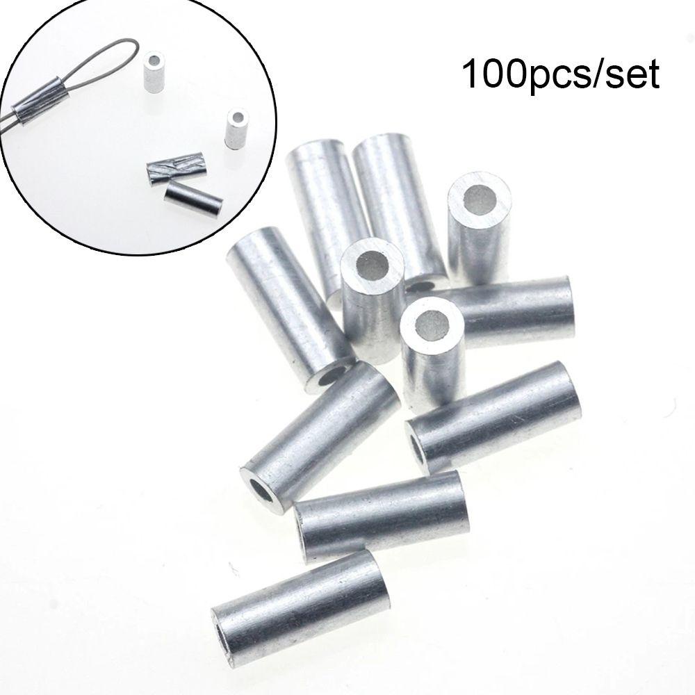 ICUCKO - 100 cái/lốc dây uốn tay thép không gỉ và nhôm chất lượng cao