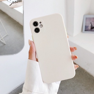 Ốp lưng cao su dẻo trắng sữa cạnh vuông ip 12 6plus/6splus/7/7plus/8/8plus/x/xr/xs/11/12/13/14/pro/max/plus/promax