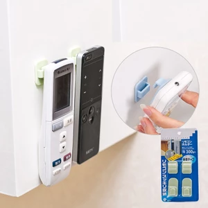 Vỉ 2 móc treo điều khiển, remote máy lạnh dán tường siêu chắc đa năng tiện lợi