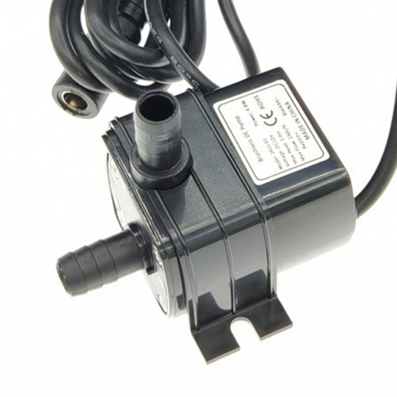 SHI Siêu yên tĩnh cho máy bơm nước chìm DC 12V 240L H 4 8W Động cơ không chổi than