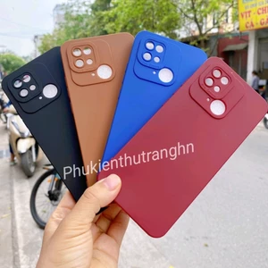 Ốp dẻo màu trơn Dành Cho Redmi 10C/ Poco C40 có gờ bảo vệ camera