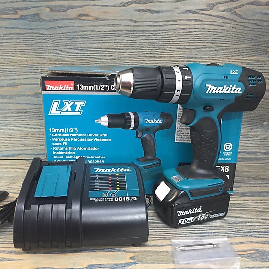 May khoan pin Makita 18V DHP453SFX8 Shopee Vi t Nam