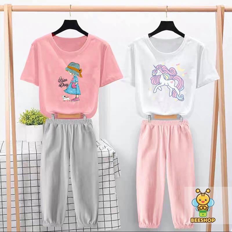 Quần dài bomber cho bé gái size đại Thời trang trẻ em Beeshop H24017