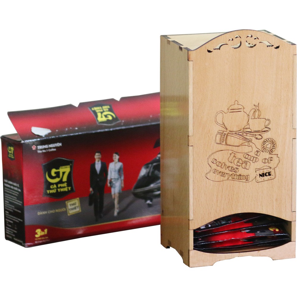 Thùng đựng gạo bằng gỗ Nhatvywood