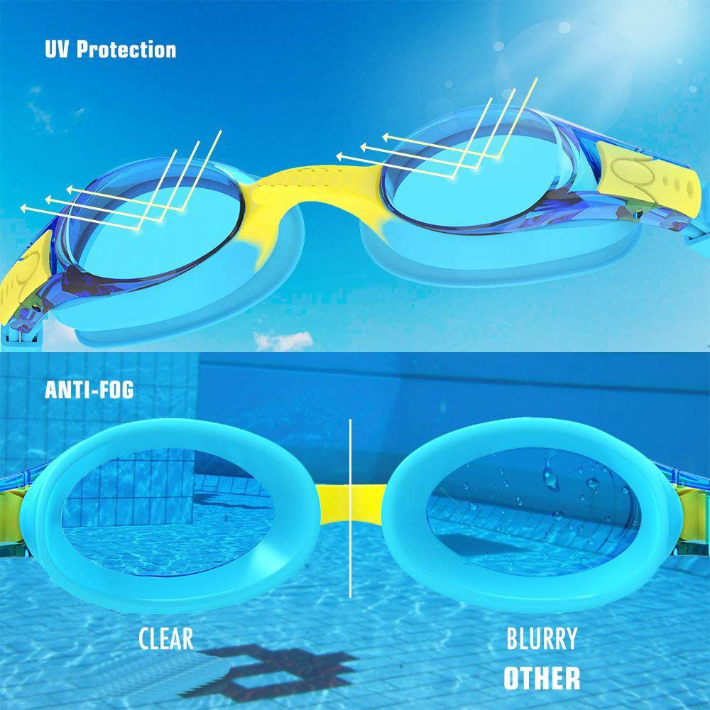 Kính bơi trẻ em SPORTY 1150 chính hãng cho bé từ 4 tuổi cản tia UV hạn chế sương mờ