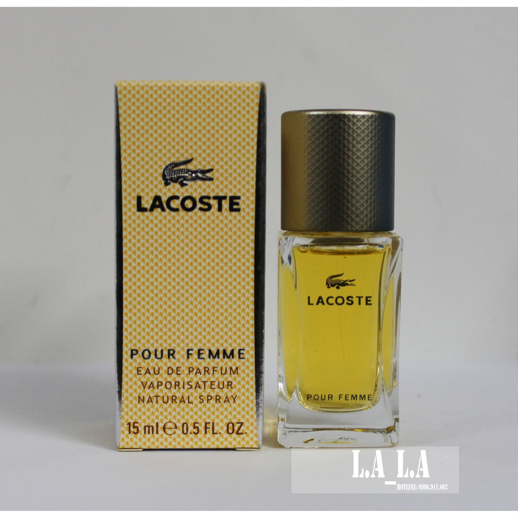 Lacoste pour on sale femme 15 ml