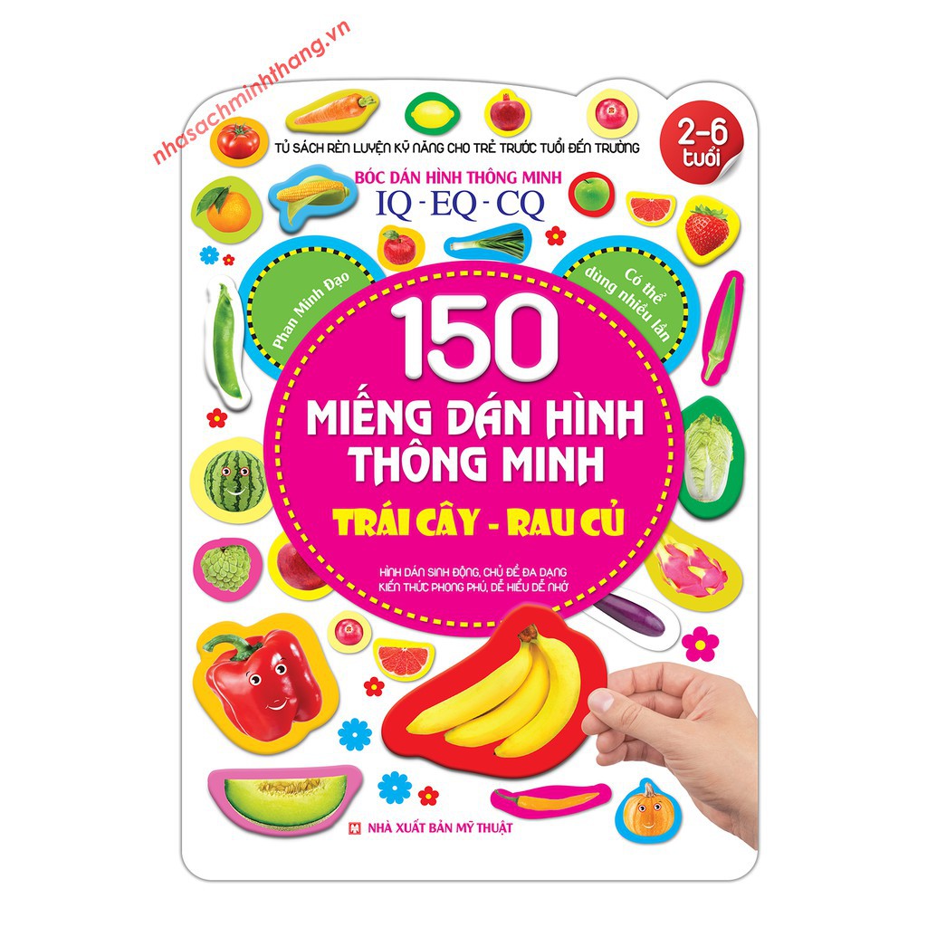 Sách - Combo 150 miếng dán hình thông minh (trọn bộ 4 cuốn)