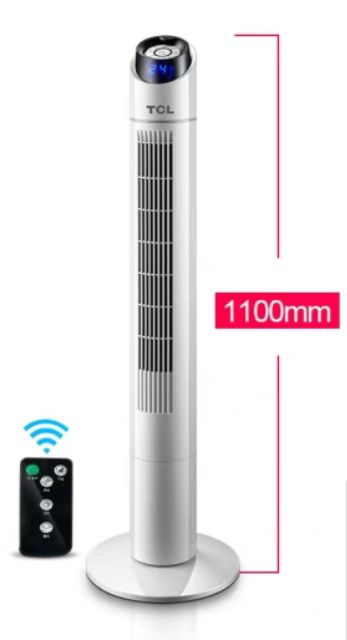 QUẠT ĐIỀU HÒA THÁP TCL 1100mm TẠO ĐỘ ẨM KHÔNG KHÍ ĐIỀU KHIỂN TỪ XA