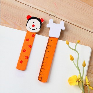 3 Bookmark Kẹp Gỗ Dễ Thương - Thỏ Hồng VPP