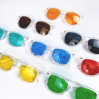 Kính Thời Trang Nam Nữ Hàn Quốc Đi Biển Du Lịch Đủ Màu Chống Chói Chống Lóa Chống UV 400 Thay được mắt cận loạn đổi màu