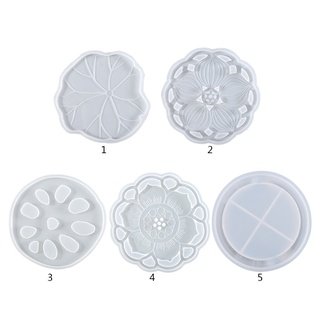 Khuôn Làm Đế Lót Cốc Bằng Nhựa Resin Thủ Công DIY