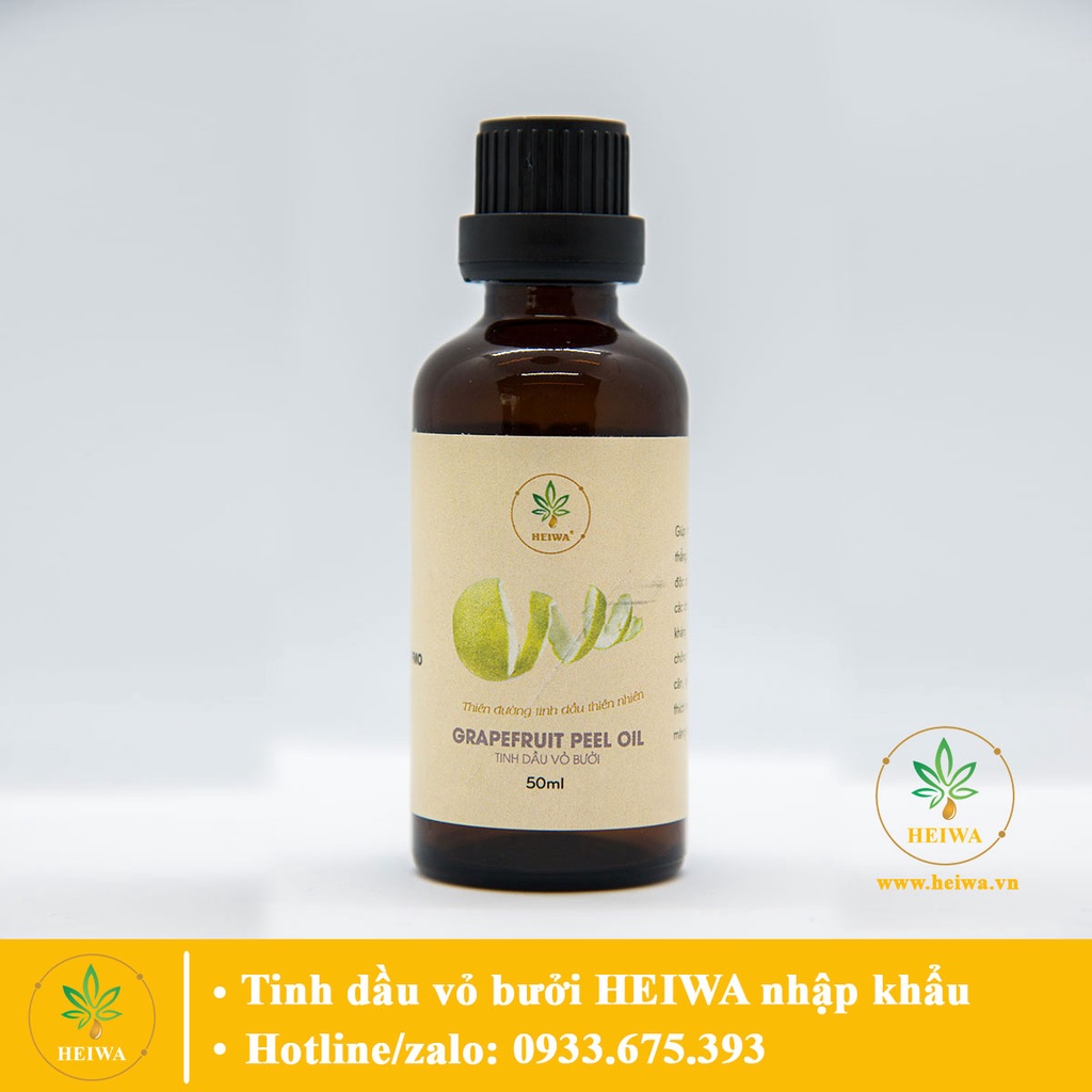 Mô tả Tinh dầu Bưởi 50ML thương hiệu HEIWA nhập khẩu Ấn Độ có giấy kiểm định,hương thơm cực thư giãn - 1
