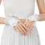 Pealike Giả Pháo Ruffle Tay Cô Gái Xếp Ly Giả Vòng Đeo Cho Nữ Áo Len Cổ Tay Ấm Nữ Sừng Trắng Còng Acce