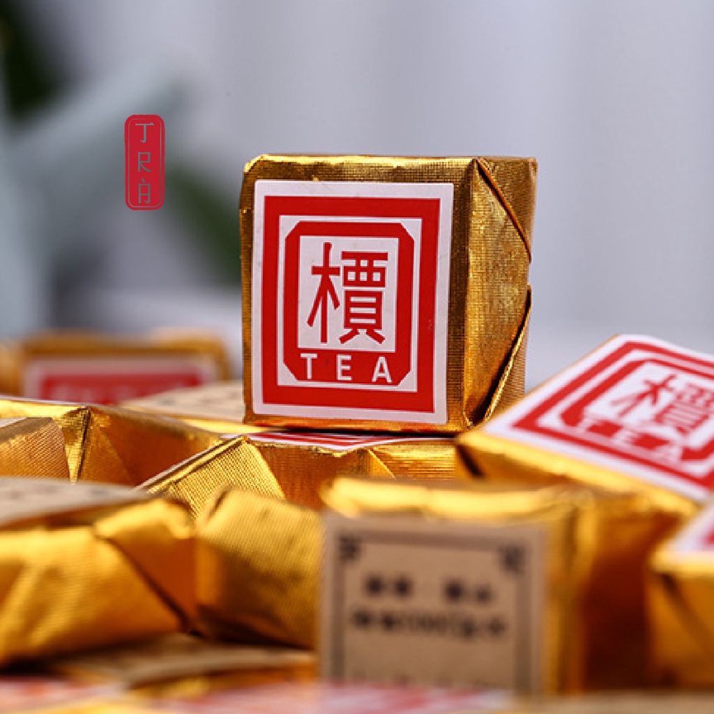 Combo 5 viên Trà phổ nhĩ, viên trà phổ nhĩ nếp Vân Nam năm 2003
