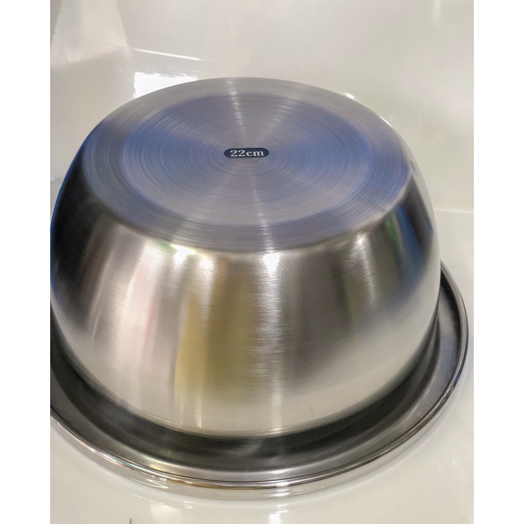 Thau inox 304,thau siêu dày dặn Cao Cấp , an toan cho sức khỏe