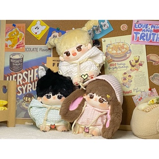 [48 mẫu][ORD] Áo hoodie cho doll 10cm 15cm 20cm - Outfit doll 10cm 15cm 20cm