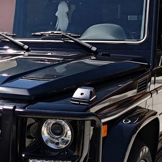Đèn Xi Nhan Trước Màu Đen Bóng Cho Mercedes Benz W463 G-Class G500 G550 G55 G63 G65 1986-2018 A4638260057
