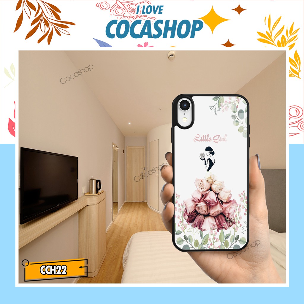 Ốp iphone in hình cực đẹp siêu bền cao cấp chống sốc - Little Girl