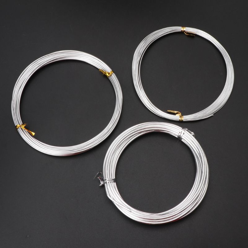 King silver metal aluminium armature wire for diy sculpture arts and craft projects