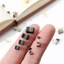 YYlingx thấp nhất】Lanfy Bộ 10 Nút Chặn Dây Kéo Sửa Chữa 5 Màu Tùy Chọn 3# 5# 8#10# Dụng Cụ Hợp Kim Kim Chuyên Dụng Cho Thợ May