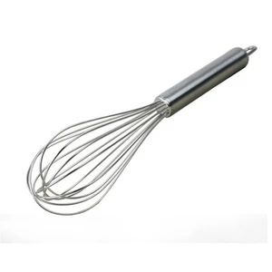 Dụng cụ đánh trứng, khuấy bột cầm tay, inox 304 dài 30cm, cây đánh trứng inox