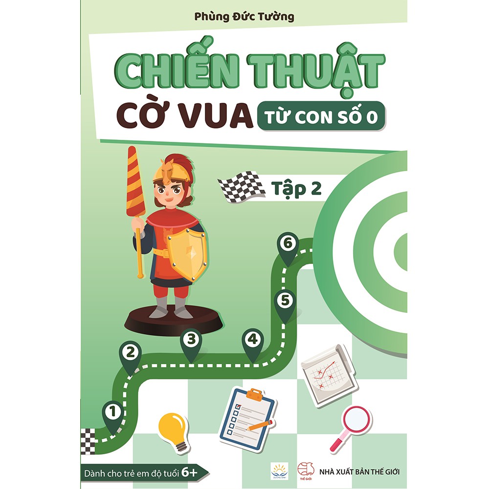 Ảnh Sách - combo 2 cuốn Chiến thuật cờ vua từ con số 0 - Tập 1 và Tập 2 3