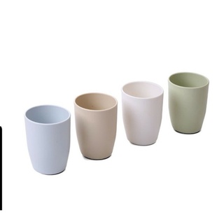 COMBO 3 Cốc nhựa chịu nhiệt bằng lúa mạch nhiều màu sắc 88084