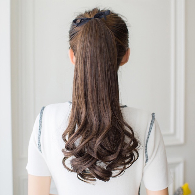 ❤️TÓC GIẢ BUỘC/ TÓC GIẢ CỘT XOĂN ĐỦ ĐỘ DÀI❤️ SỈ TÓC QUỐC TÓC GIẢ ĐẸP