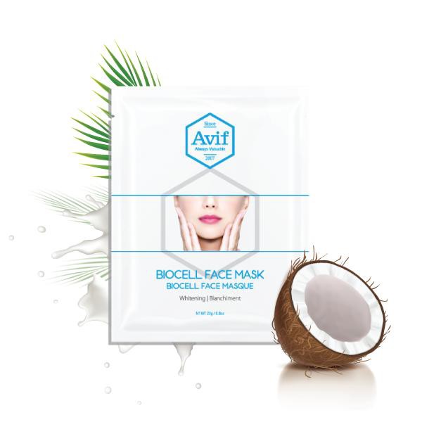 Combo 10 Mặt Nạ Sinh Học Dưỡng Trắng Da Chuyên Sâu Avif Biocell ...