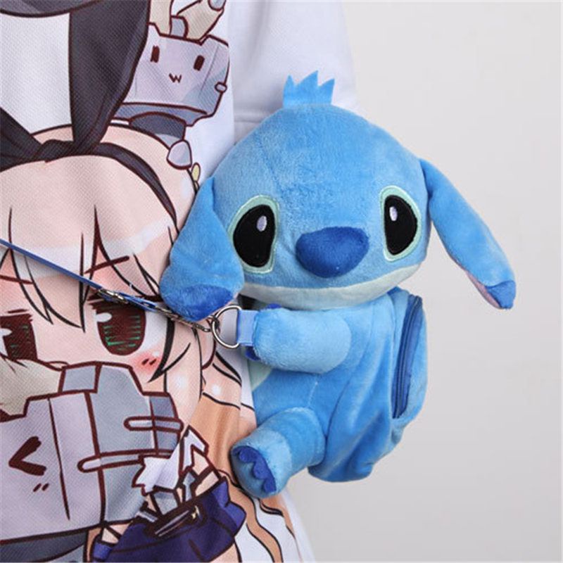 Túi Đeo Chéo Hình stitch Nhồi Bông Mềm Mại Thoải Mái