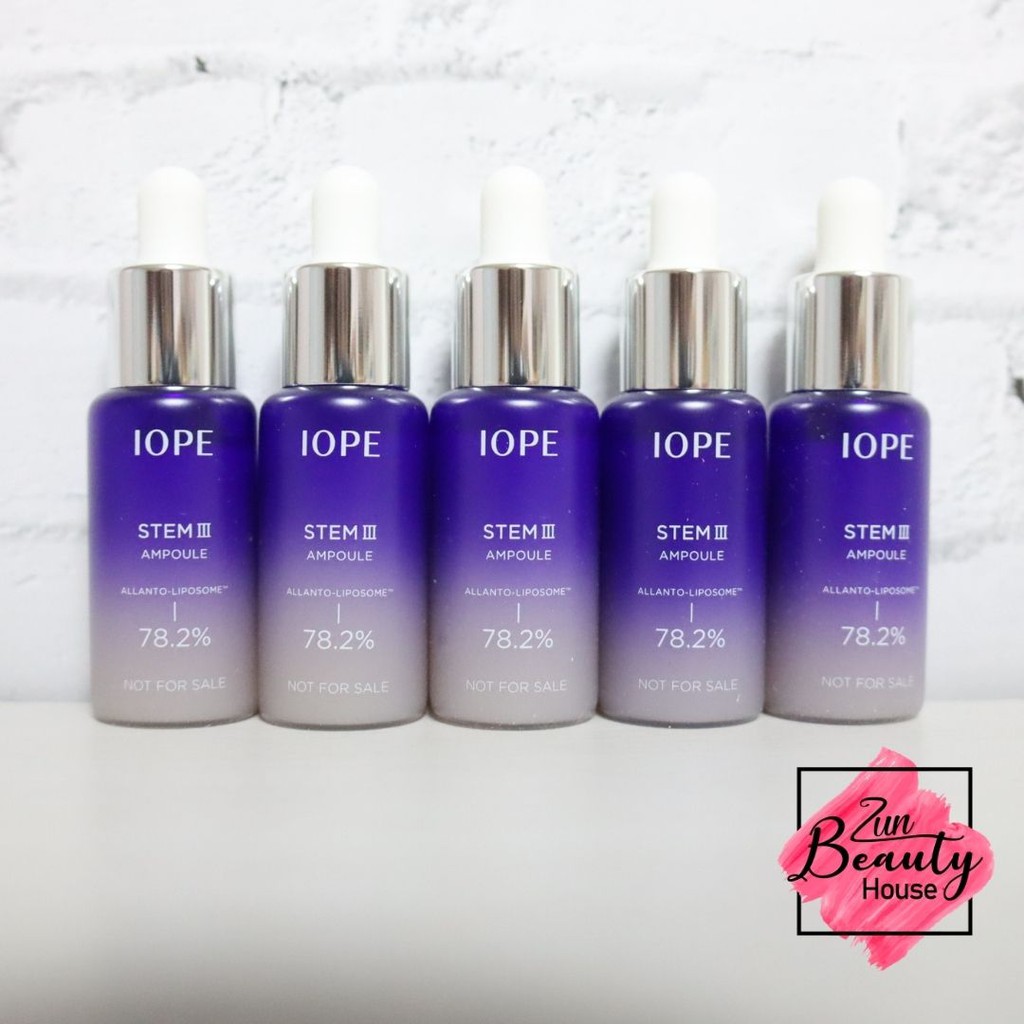 Tinh chất Tế Bào Gốc Iope Stem III Ampoule 10ml Shopee Việt Nam