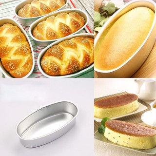 ✿✿✿Khuôn bánh mỳ hoa cúc chống dính/ Khuôn Oval nhôm đúc D08✿✿✿