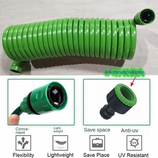 Ống Lò Xo Nén Cao Tự Động Co Giãn Chống Nổ Chống Oxy Hóa Cho Súng Phun Nước Rửa Xe Hơi