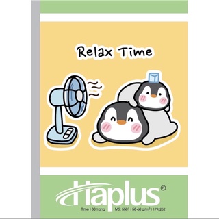 Vở kẻ ngang Hải Tiến Haplus - Time 80 trang