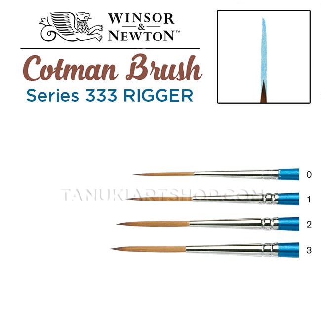 Cọ Winsor & Newton Cotman series 333 Rigger