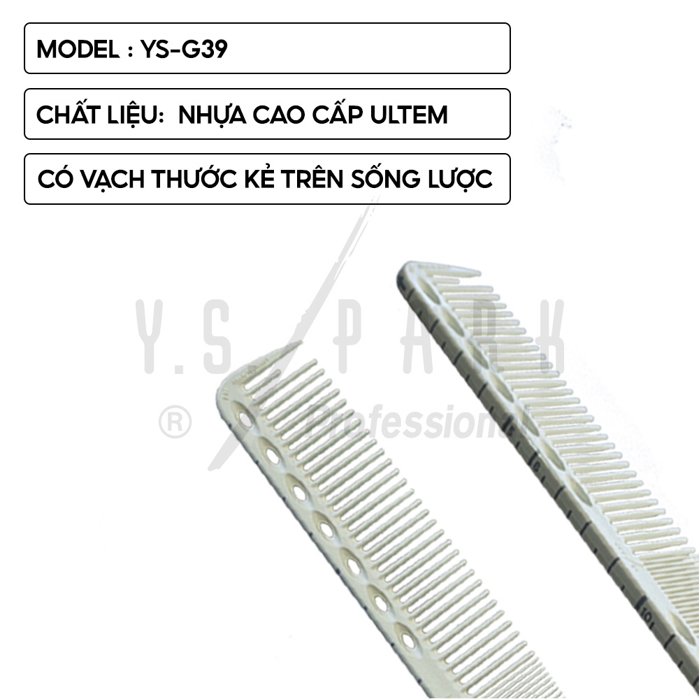Ảnh Lược cắt tóc nam chuyên nghiệp YS-G39 phù hợp cho tóc ngắn hàng chính hãng YS PARK Professional nhập khẩu từ Nhật Bản 1
