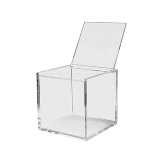 Hộp đựng cà phê viên nén bằng acrylic trong suốt có nắp đậy chống bụi tiện lợi