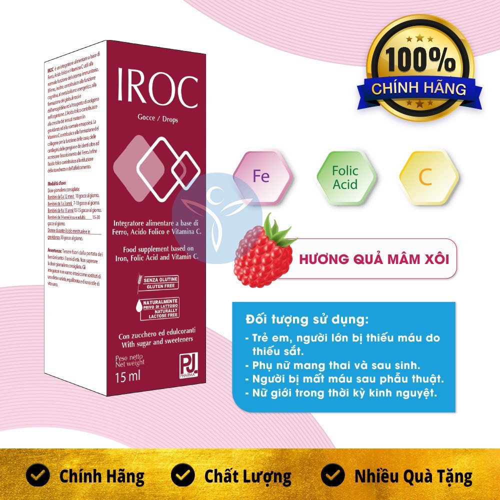 IROC ( Sắt, Vitamin)