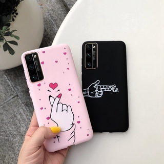 Ốp điện thoại TPU dẻo mỏng nhiều họa tiết đáng yêu tùy chọn cho Huawei Honor 30 Pro BMH-AN10 EBG-AN00