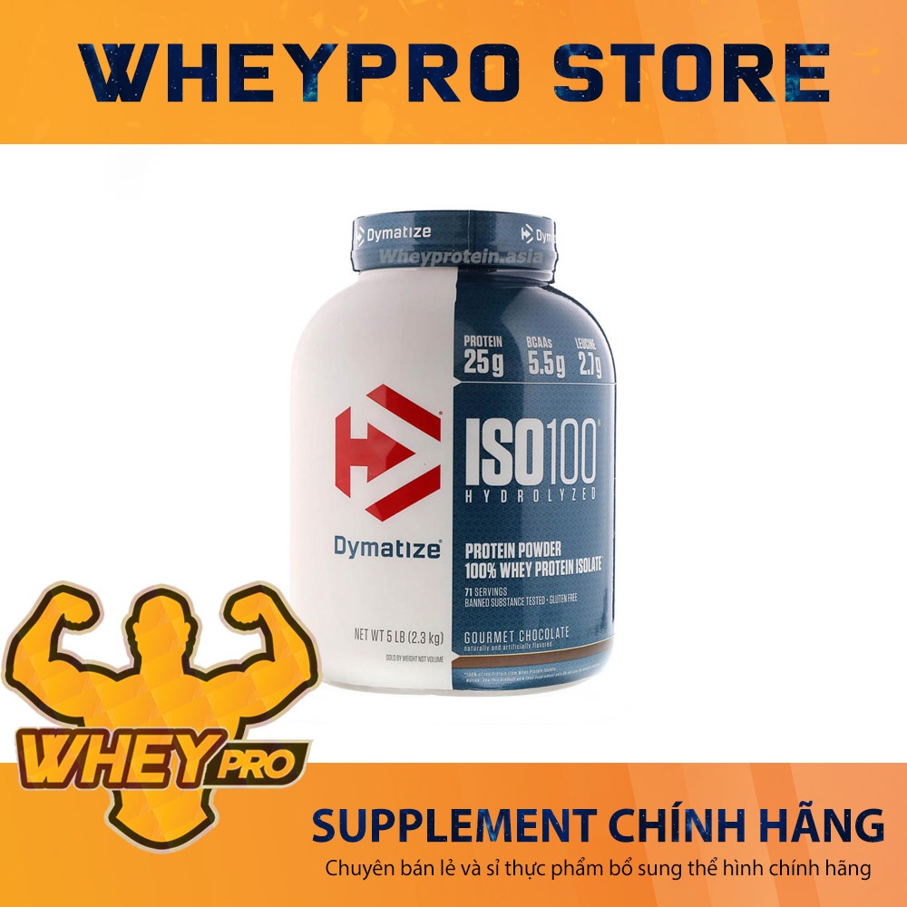Dymatize ISO100 Hydrolyzed 100% Whey Protein Isolate, Sữa Tăng Cơ Bổ ...