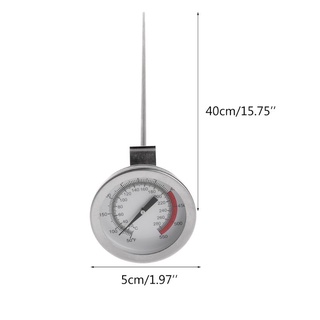Nhiệt kế đo nhiệt độ dầu nướng BBQ cánh gà 40cm