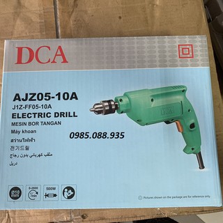 10mm Máy khoan 500W DCA AJZ05-10A