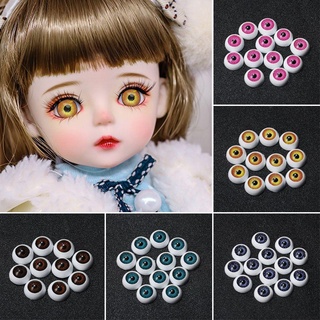 Risedot 10 Chiếc Búp Bê An Toàn Mắt 12 Mm / 20 Mm Con Rối Làm Đồ Chơi Động Vật Thủ Công DIY