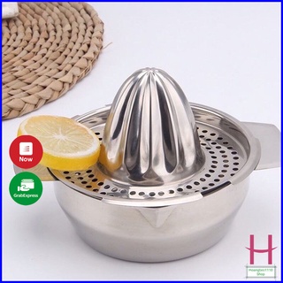 Dụng Cụ Vắt Cam, Chanh Inox Có Tay Cầm Thông Minh Tiện Dụng { H }