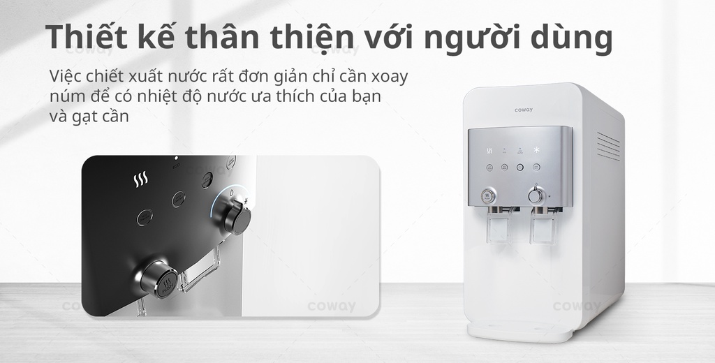 Máy lọc nước Coway Neo Plus CHP-264L tiện ích