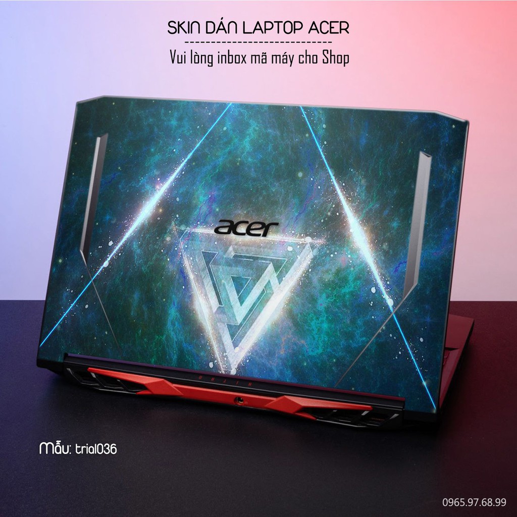 Dán decal cho các dòng Laptop Acer in nhiều mẫu cực đẹp theo yêu cầu